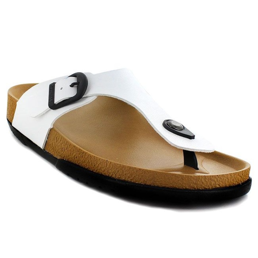 Aerosoft White Comfortable Footwear Sandals HL1202